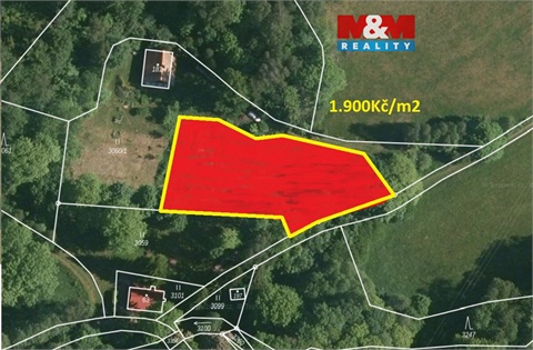 Prodej stavebního pozemku, 1 879 m² - 2