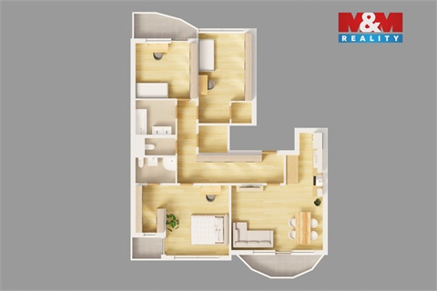 Prodej bytu 4kk, 113 m² - 8