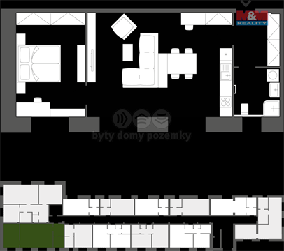 Prodej bytu 2kk, 69 m² 6