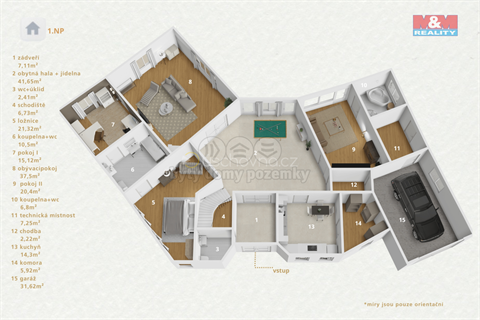 Prodej rodinného domu, 540 m² 8