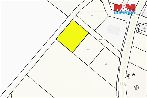 Prodej stavebního pozemku, 1 166 m² - 2