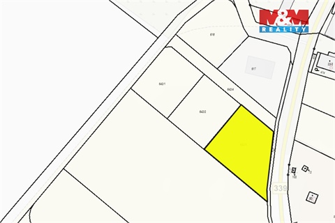 Prodej stavebního pozemku, 1 525 m² 2