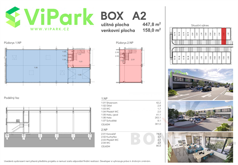 Pronájem skladu / haly, 457 m² 4