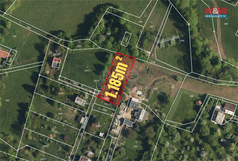 Prodej stavebního pozemku, 1 185 m² - 2