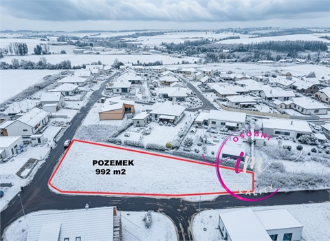 Prodej stavebního pozemku, 992 m² - 0