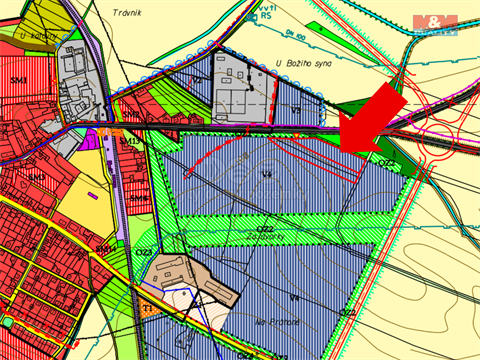 Prodej pozemku pro komerční výstavbu, 9 485 m² 4