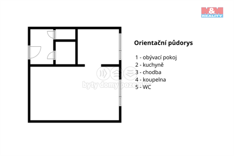 Prodej bytu 1kk, 33 m² 10