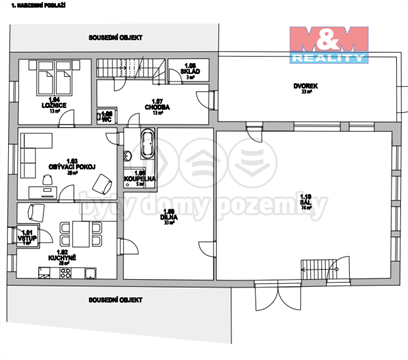 Prodej rodinného domu, 452 m² 16