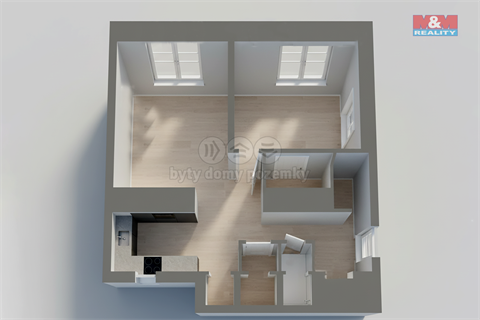 Prodej bytu 2kk, 61 m² 14