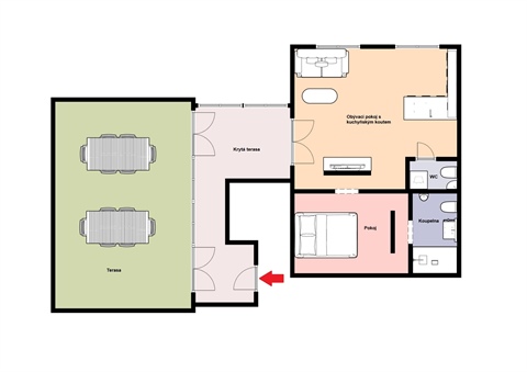 Pronájem bytu 2kk, 84 m² 4