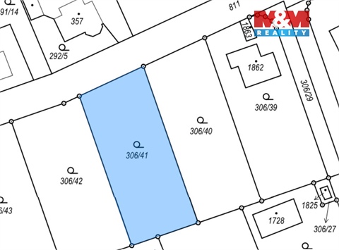 Prodej stavebního pozemku, 739 m² - 4