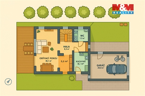 Prodej stavebního pozemku, 739 m² 4
