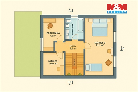 Prodej stavebního pozemku, 739 m² 8