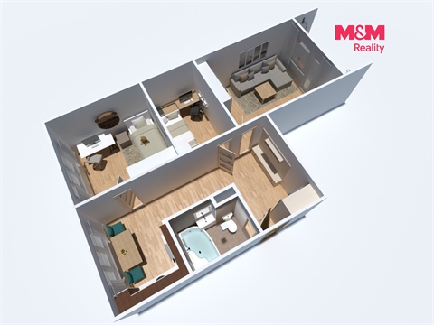 Prodej bytu 3+1, 62 m² 18