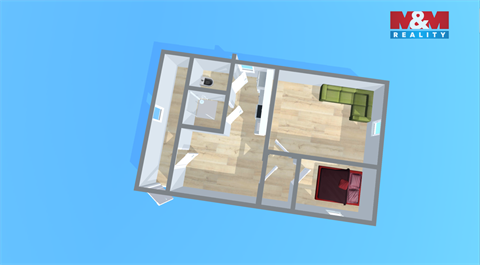 Prodej rodinného domu, 47 m² - 12