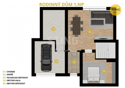 Prodej rodinného domu, 65 m² 10