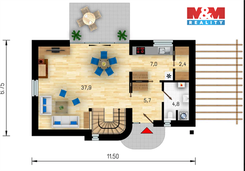 Prodej rodinného domu, 110 m² 4
