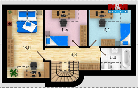Prodej rodinného domu, 110 m² - 8