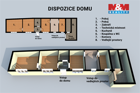 Prodej rodinného domu, 62 m² 12