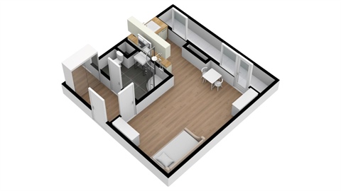 Pronájem bytu 1kk, 32 m² - 12