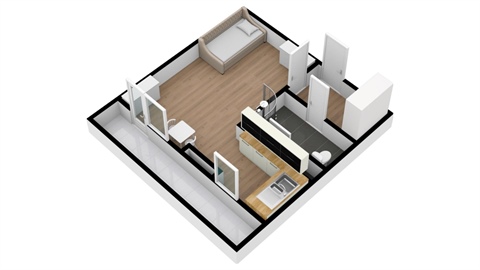 Pronájem bytu 1kk, 32 m² 14