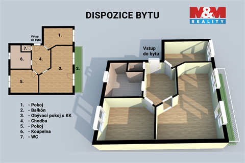 Prodej bytu 3kk, 77 m² - 10