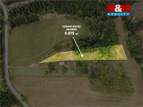 Prodej stavebního pozemku, 4 075 m² - 10