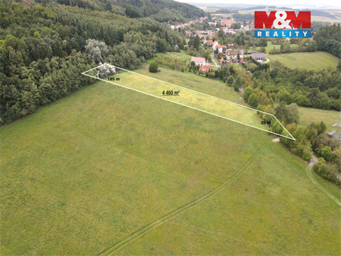 Prodej stavebního pozemku, 4 460 m² - 2