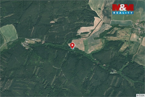 Prodej lesu, 1 547 m² - 0