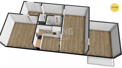 Prodej bytu 3+1, 65 m² - 22