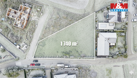 Prodej stavebního pozemku, 1 740 m² - 2
