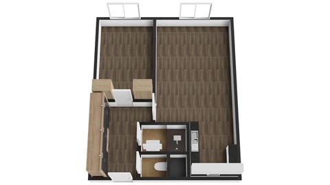 Pronájem bytu 2kk, 45 m² 10