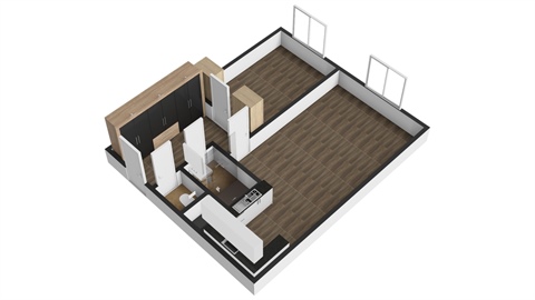 Pronájem bytu 2kk, 45 m² - 8