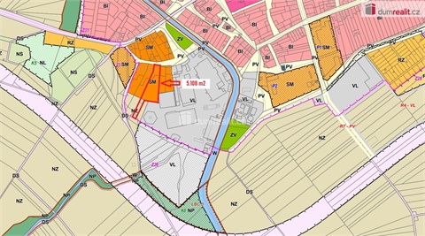 Prodej pozemku pro komerční výstavbu, 13 494 m² - 4