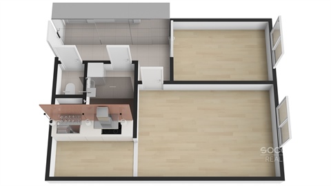 Pronájem bytu 2kk, 43 m² 16