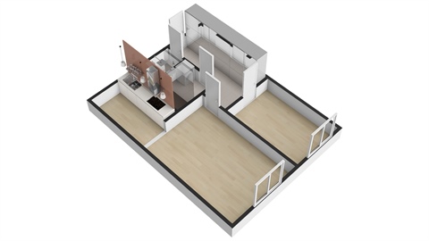 Pronájem bytu 2kk, 43 m² - 16