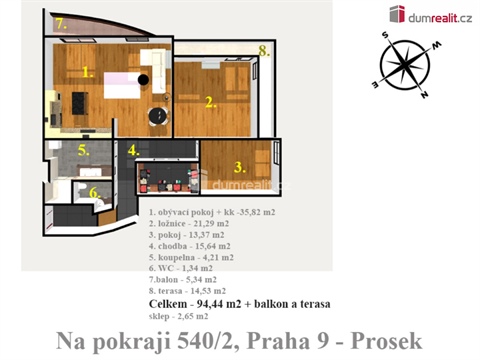 Prodej bytu 3kk, 114 m² - 8