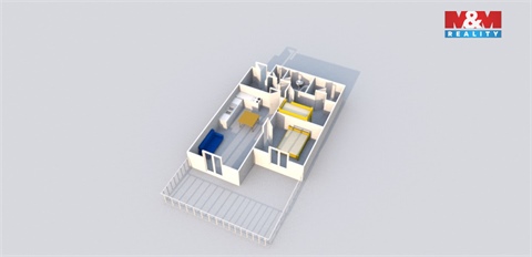 Prodej bytu 2kk, 66 m² - 0