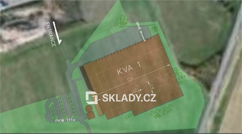 Pronájem skladu / haly, 5 000 m² - 0