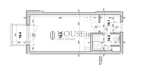 Pronájem bytu 1kk, 33 m² 8