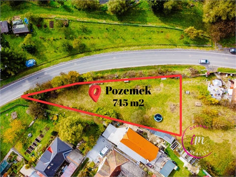 Prodej stavebního pozemku, 745 m² 0