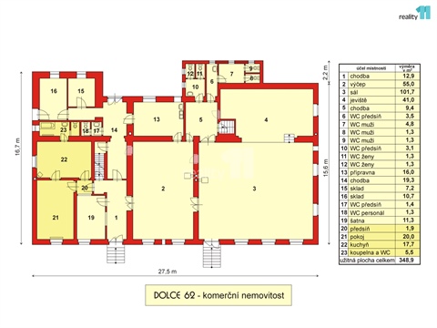Prodej komerčního objektu, 471 m² 2