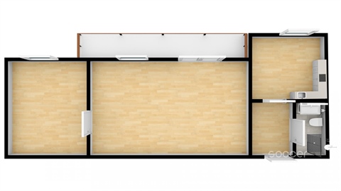 Pronájem bytu 2kk, 52 m² - 12