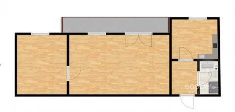 Pronájem bytu 2kk, 52 m² 16