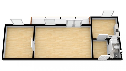 Pronájem bytu 2kk, 52 m² 14