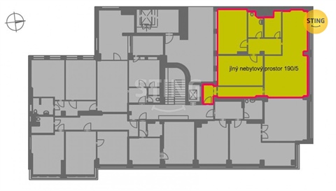 Pronájem kanceláře, 108 m² - 22
