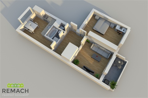 Pronájem bytu 2+1, 57 m² 20