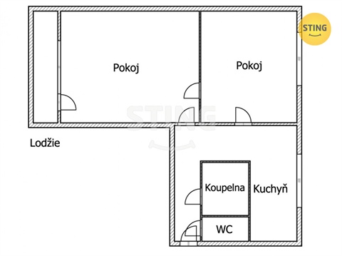 Prodej bytu 2+1, 54 m² - 14