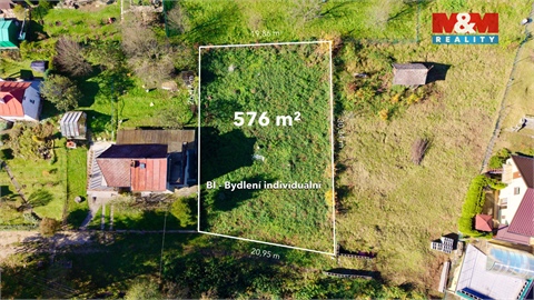 Prodej stavebního pozemku, 576 m² - 2