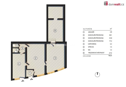 Prodej obchodních prostor, 107 m² - 0